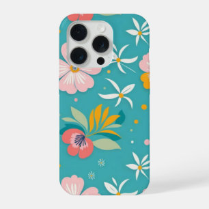 Motif floral utilisant des couleurs pastel
