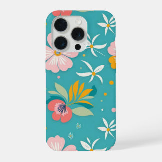 Motif floral utilisant des couleurs pastel
