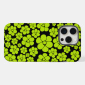 Motif floral - vert citron (Verso Horizontal)