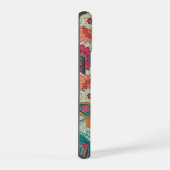 Motif floral vert clair Paisley Boho vibrant (Côté droit)