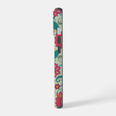 Motif floral vert clair Paisley Boho vibrant (Côté gauche)