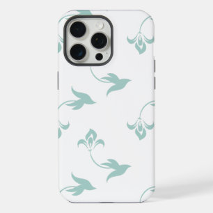 Motif floral vert sans couture