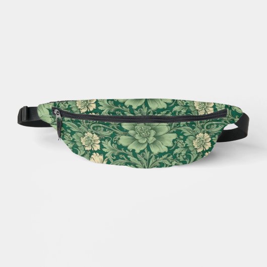 Motif floral vert vintage incroyable (Recto)