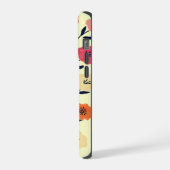 Motif floral vibrant (Côté gauche)