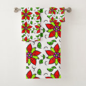 Motif floral vibrant (En situation)