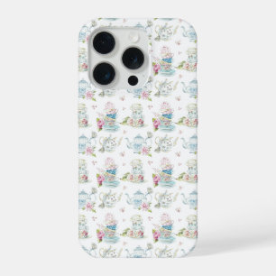 Motif floral vintage pour thé à la Victoria Waterc