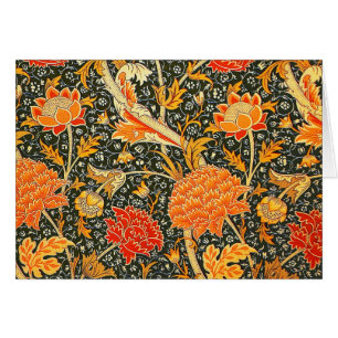 Motif floral vintage William Morris Cray