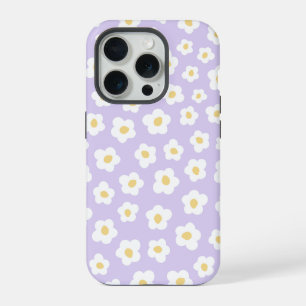 Motif floral violet