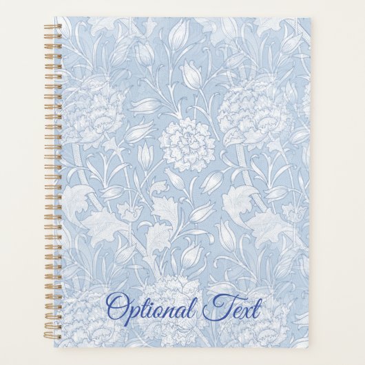 Motif Floral William Morris en bleu (Devant)
