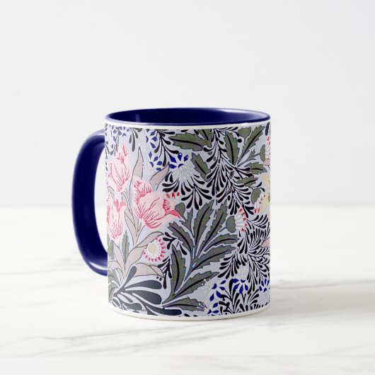Motif floral, William Morris Mug (Devant gauche)