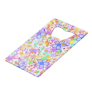 Motif Flower Power Blooms + votre arrière - plan