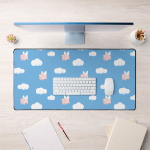 Motif Flying Pig Cute Piglet with Wings