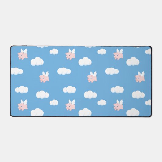 Motif Flying Pig Cute Piglet with Wings (Recto)