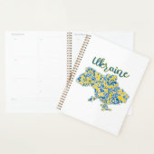 Motif folklorique et typographie ukrainienne (Devant avec enveloppe)