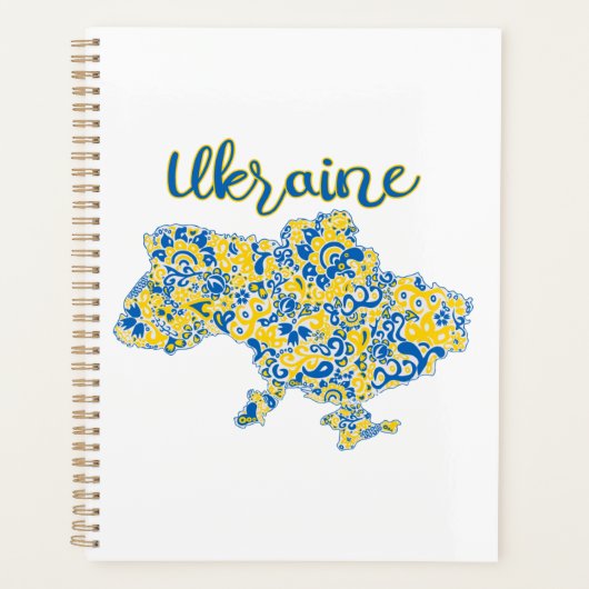 Motif folklorique et typographie ukrainienne (Devant)
