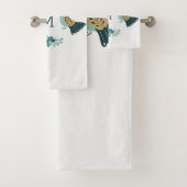 Motif folklorique scandinave avec oiseaux et fleur (En situation)