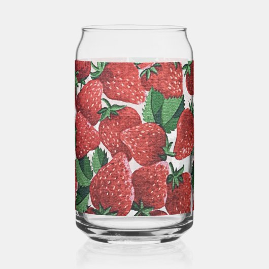 Motif Fraises et Crème (Recto)