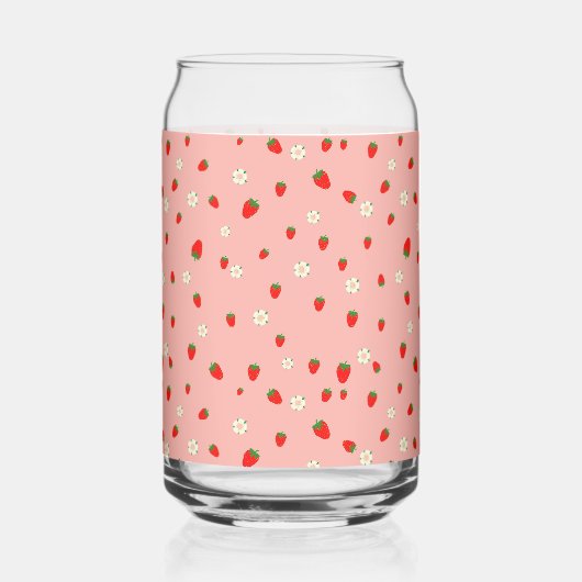 Motif Fraises et Fleurs (Recto)