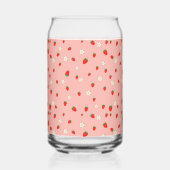 Motif Fraises et Fleurs (Gauche)