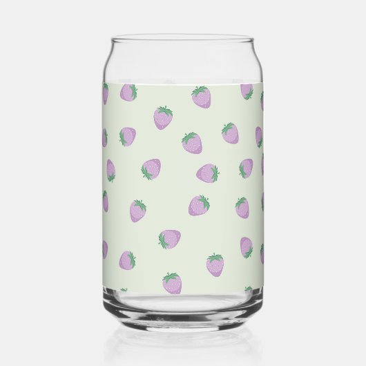 Motif Fraises Violettes (Recto)