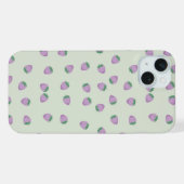 Motif Fraises Violettes (Verso Horizontal)