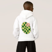 Motif frangipanier jaune (Dos entier)