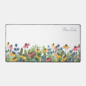 Motif frontalier Fleur sauvage tendance, aquarelle (Recto)