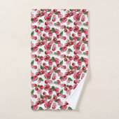 Motif Fruit cerise (Serviette à main)