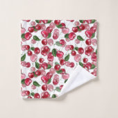 Motif Fruit cerise (Gant de toilette)