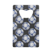 Motif Futbal bleu et blanc (Dos)