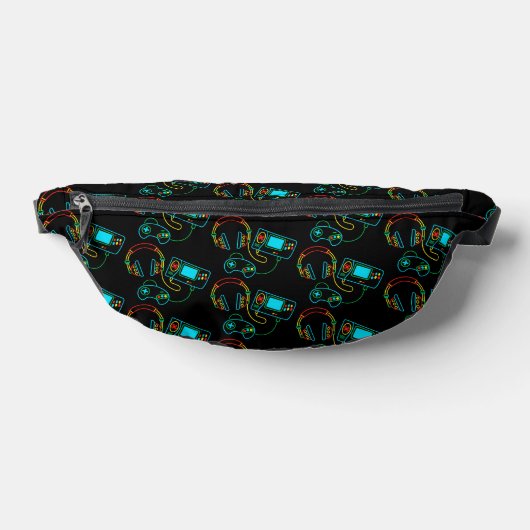 Motif Gamer Retro Neon (Poser)