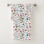 Motif Gay pride Doodle (En situation)