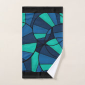 motif géométrique Abstrait (Serviette à main)