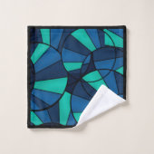 motif géométrique Abstrait (Gant de toilette)