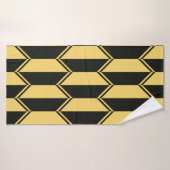 Motif géométrique Abstrait (Serviette de bain)