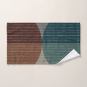 motif géométrique Abstrait. (Serviette à main)