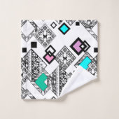 motif géométrique Abstrait (Gant de toilette)