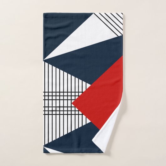 motif géométrique Abstrait (Serviette à main)