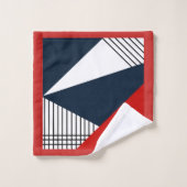 motif géométrique Abstrait (Gant de toilette)