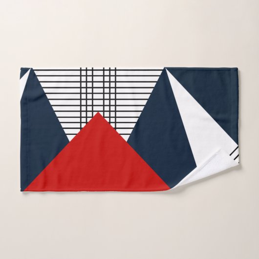 motif géométrique Abstrait (Serviette à main)