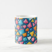 motif géométrique Abstrait 16 - Mug de café (Centre)
