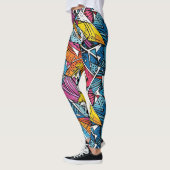 motif géométrique Abstrait 21 - Leggings (Gauche)