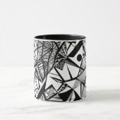 motif géométrique Abstrait 24 - Café Mug (Centre)