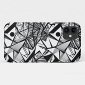 motif géométrique Abstrait 24 - Coque iphone (Dos (Horizontal))