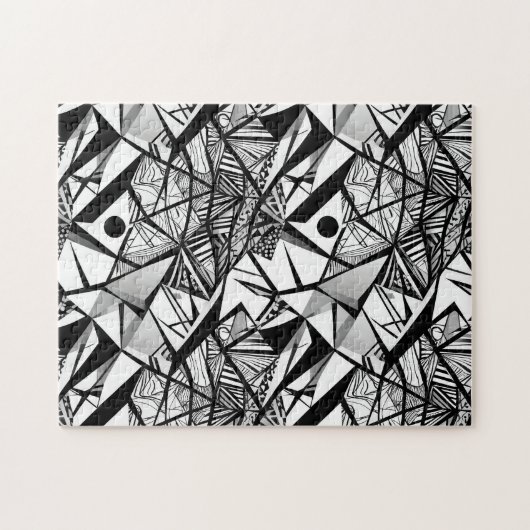 motif géométrique Abstrait 24 - Puzzle (Horizontal)