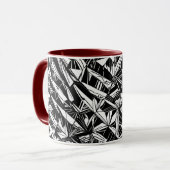 motif géométrique Abstrait 30 - Café Mug (Devant gauche)