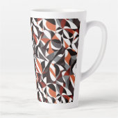 motif géométrique Abstrait 32 - Latte Mug (Droite)