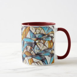 motif géométrique Abstrait 40 - Café Mug