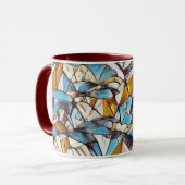 motif géométrique Abstrait 40 - Café Mug (Devant gauche)