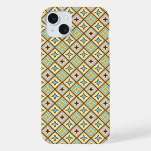 Motif géométrique abstrait avec des formes de diam